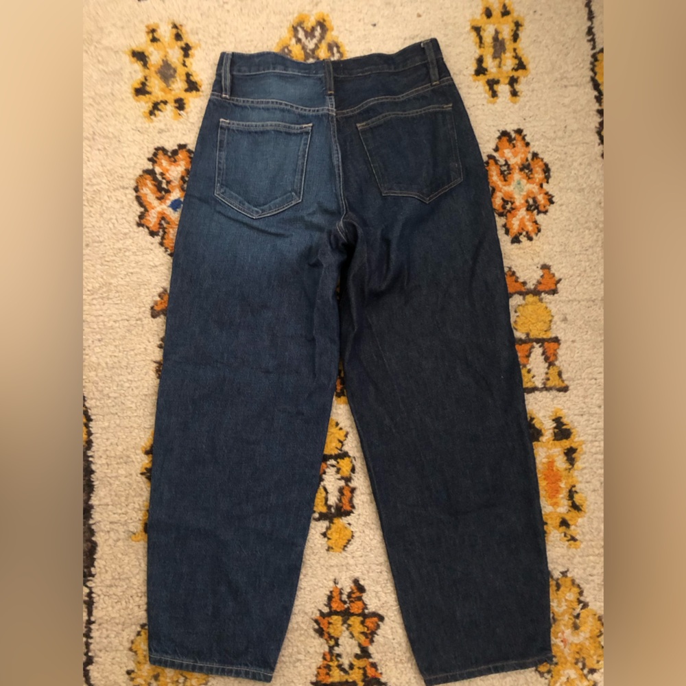 Frame Ultra High Rise Barrel Jean - Picture 5 of 7